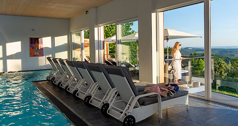 Pool im Wellnesshotel